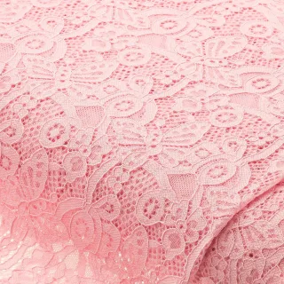 Elastik-Spitzenstoff „Schmetterlinge“, rosé