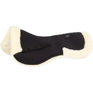 Equinate Memory Foam Sattelpad Austin mit weichem Fell M