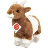 Teddy Hermann® Kuscheltier Ziege 22 cm, braun/weiß, zum Teil aus recyceltem Material