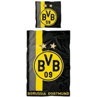 BVB Bettwäsche BVB-Bettwäsche mit Streifenmuster (135 x 200 cm), Baumwolle, 2 teilig