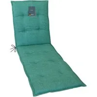 LILENO HOME Liegenauflage perfekt für Strandliege, Sonnenliege Auflage, Gartenliege Auflage, (1er Set), Polster Auflage für Rollliegen Türkisgrün, Sitzpolster