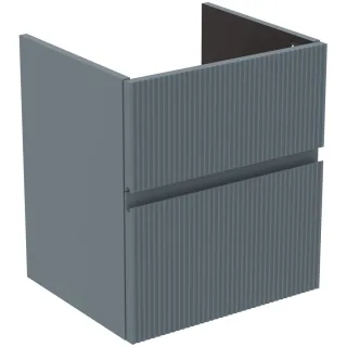 Ideal Standard Waschtischunterschrank Finesse 480x409x540mm 2 Auszüge Aschblau matt, E3407UQ E3407UQ
