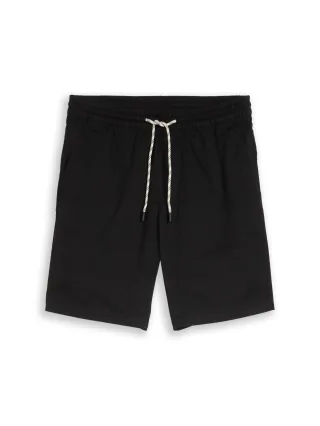 Denim Tom Tailor - TTREGULAR Shorts aus Baumwolle black - Gr. - S