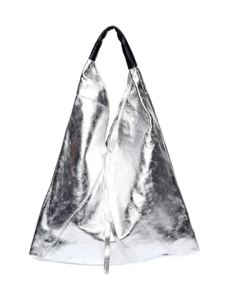 Isabella Rhea Silber Rindsledertasche