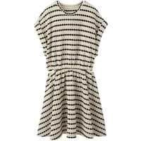jonen Minikleid Mädchen Kleid aus Fantasiestrick mit Cut-outs Cut-outs
