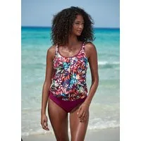 Venice Beach Oversize-Tankini-Top Cadu, mit floralem Allover-Print
