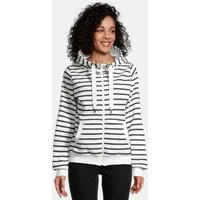 salzhaut Sweatjacke SÖÖTE - RINGEL Damen normale Passform komfortabler Fit, nordisch klar – entspannter Look mit Haltung