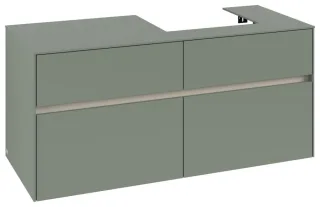 Villeroy & Boch Waschtischunterschrank Collaro C072B0 1200x548x500mm m. Bel. 4 Ausz. Waschtisch re S C072B0AF