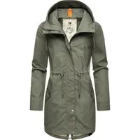 Ragwear Parka Canny stylische Übergangsjacke mit großer Kapuze