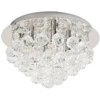 Lindby Deckenleuchten Antonino, Chrom IP20, 4 x 40 W LED
