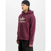 Alpha Industries Kapuzensweatshirt Basic Hoody Baumwollmischung, regular fit