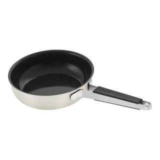 ZWILLING Pure Bratpfanne, 20 cm, 18/10 Edelstahl, Keramische Antihaftbeschichtung