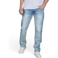 Replay Straight-Jeans Herren Jeanshose Grover Denim Hose mit Stretch