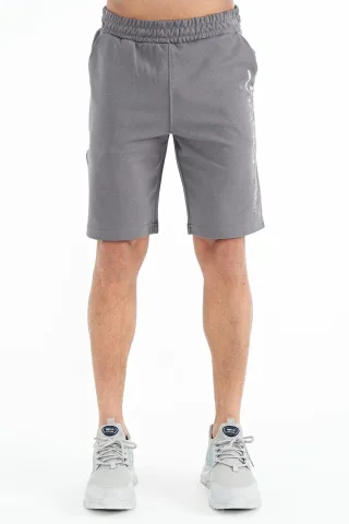 Bedruckte Fleece Sweatshorts