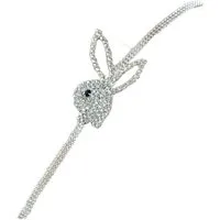 Einkaufszauber BH-Träger Schmuck BH-Träger Bunny Hase - Austausch BH Träger (1 Paar), Mit Strass und Bunny