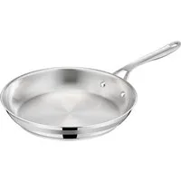 Tefal Bratpfanne Jamie Oliver E31104 Cook Smart, Edelstahl 18/10, unbeschichteter Edelstahl, Thermo-Fusion, induktionsgeeignet