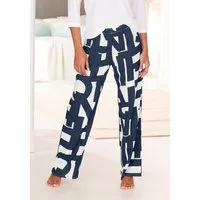 French Connection Pyjamahose Gewebte Hemdenqualität aus Viskose