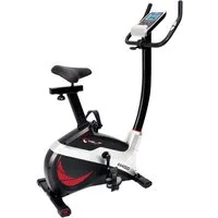 Christopeit Sport® Ergometer AX 4000 (mit verstellbarem Komfortsattel), 150 kg max. Benutzergewicht, Fahrrad, 24 Widerstandsstufen