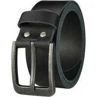 Manza Ledergürtel Gürtel Ledergürtel 4cm breit Echt Leder Jeansgürtel Unisex Kürzbar