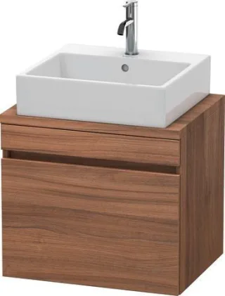 Duravit DuraStyle Konsolenwaschtischunterbau wandhängend Nussbaum Matt 600x478x512 mm - DS530007979 DS530007979