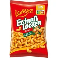LORENZ Knabberei, Lorenz Erdnuss Locken Classic Mais Snack mit gemahlenen Erdnüssen 30g