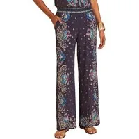 Love & Roses Palazzohose Love & Roses Hose mit weitem Bein (1-tlg)