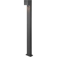 TRIO Leuchten LED Pollerleuchte 100cm mit Bewegungsmelder & GU10 LED, Bewegungssensor, LED wechselbar, warmweiß, Wegeleuchte zur Garten Wegbeleuchtung, Außenleuchte Gartenlampe