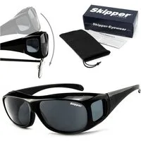 SKIPPER - polarized eyewear Sonnenbrille Skipper 11.0 Überziehbrille nicht in Box Überbrille