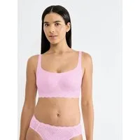 sloggi Bustier ZERO Feel Bliss mit herausnehmbaren, atmungsaktiven Pads und Stretch-Spitze