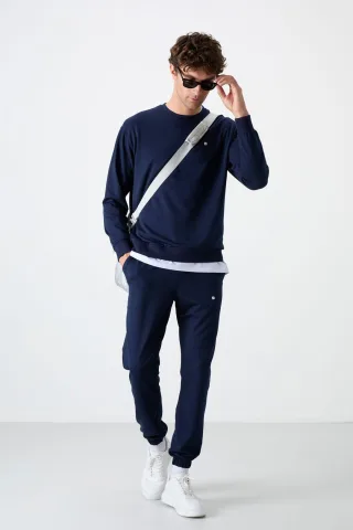 Herren Oversized Sweatshirt- und Hosen-Set