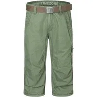 TIMEZONE Chinoshorts Kurzes Design Herrenhose mit Gürtel und Cargo-Taschen Regular ConnorTZ Short