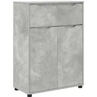 vidaXL Badezimmerspiegelschrank Badezimmerschrank Beton Grau 72,5 x 36,5 x 100 cm Holzwerkstoff (1-St)