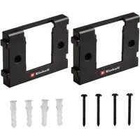 Einhell Werkzeughalter 4514155, Set, 2-tlg., PXC Akku-Wandhalterung, mit Befestigungsmaterial