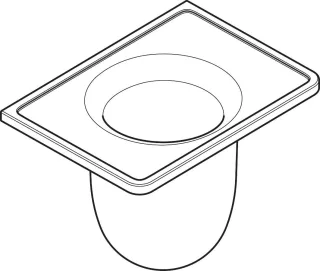 Hansgrohe WC-Bürstenbecher Axor , 92438000 92438000