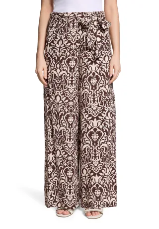 CARTOON - Palazzo-Hose patch brown - Gr. - 36