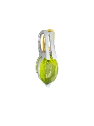 Fascination by Ellen K. Anhänger 375/-Gelbgold/Weißgold mit Peridot