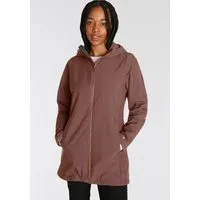 Jack Wolfskin Funktionsjacke Outdoorjacke NOSTA mit gefütterter Kapuze, winddicht, wasserabweisend, atmungsaktiv