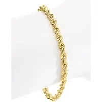 My Gold Goldarmband Damen Armband Silber 925 Vergoldung Goldkette Arm - Gaya (Set, 1-tlg., inkl. Schmuckbox), Geschenke