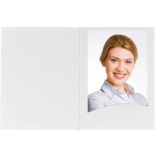 1x100 Daiber Passbildmappen Profi-Line bis 7x10cm weiß