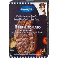 smookies Rindfleisch & Tomate, 200g, ein Keks, den Hunde lieben!, Snack für: Hunde