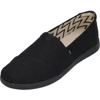 TOMS ALPARGATA PLUS Espadrille Black Black Heritage