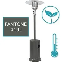 APANA Heizstrahler Eco Heizpilz Gasheizer Terrassenheizstrahler Gas Heizstrahler Garten, Inklusive Transportrollen Umkippsicherung und Abschaltautomatik