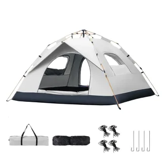 [EU Direct] Xmund 2-4 Person Portable Camping Tent Self-driving Travel Instant Tents For Outdoor Camping, Emergency Tent