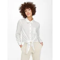 ONLY Hemdbluse ONLLECEY LS KNOT SHIRT NOOS WVN