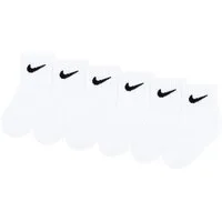 Nike Sportswear Socken NHN SWOOSH 6PK INFANT ANKLE SO (6-Paar) für Babys, 6er-Set, weiches, elastisches Material, elastischer Bund