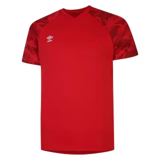 Umbro - "Atlas" Trikot für Herren (Zinnoberrot/Kirschrot)