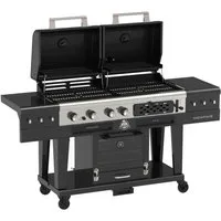 PIT BOSS Kombigrill Pit Boss Kombigrill MEMPHIS Ultimate 2.0 Gas Holzkohle Smoker Hybrid