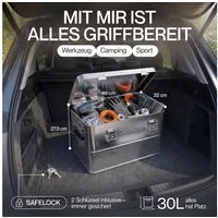 Trucky Allzweckkiste Aluminium Box mit Deckel Silber Alukiste Alu Kiste Abschliessbar