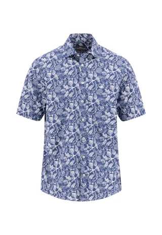 FYNCH-HATTON - Beach Print, Kent, 1/2 marine - Gr. - 3XL