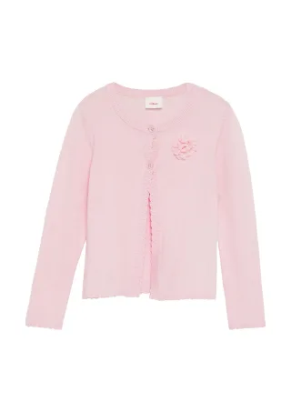s.Oliver - Strickjacke pink - Gr. - 116/122